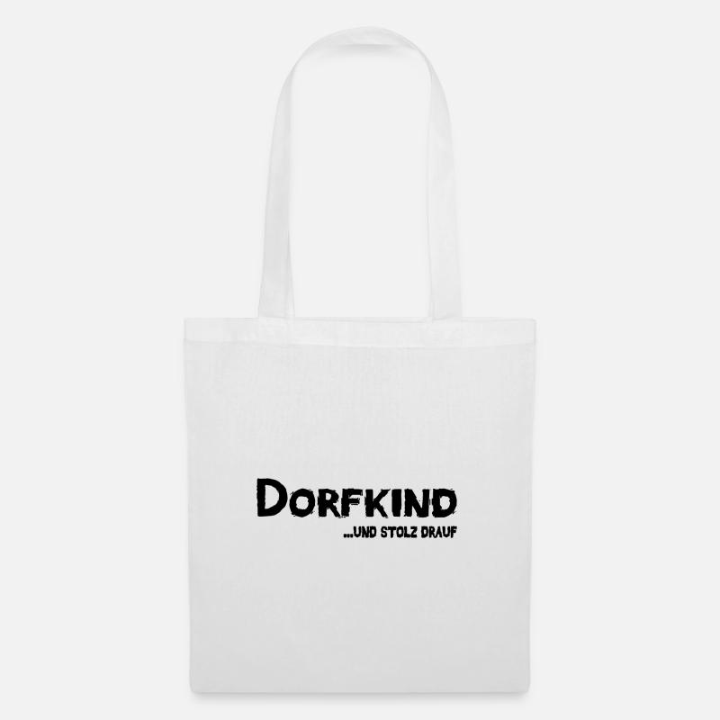 Dorfkind - Stoffbeutel - Weiß