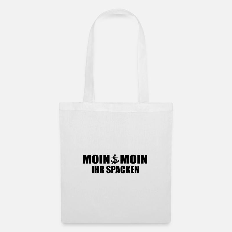 Moin - Stoffbeutel - Weiß
