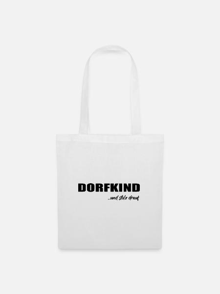Dorfkind - Stoffbeutel - Weiß