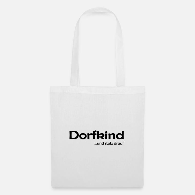 Dorfkind - Stoffbeutel - Weiß