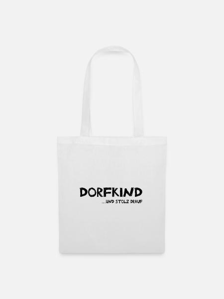 Dorfkind - Stoffbeutel - Weiß