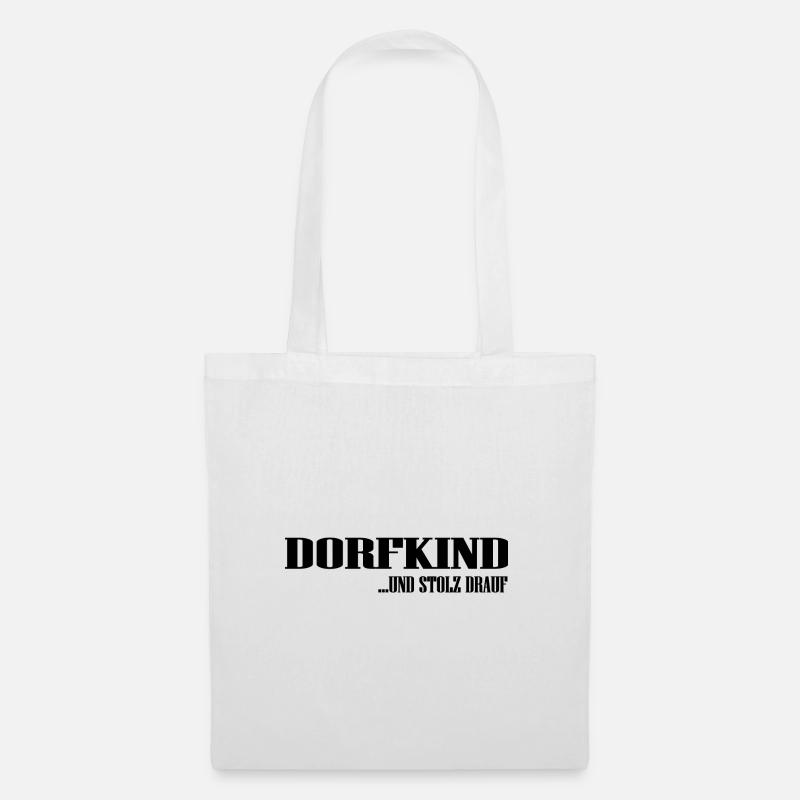 Dorfkind - Stoffbeutel - Weiß
