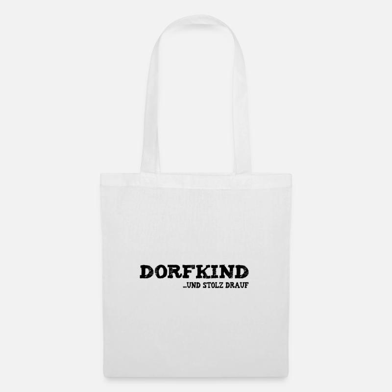 Dorfkind - Stoffbeutel - Weiß