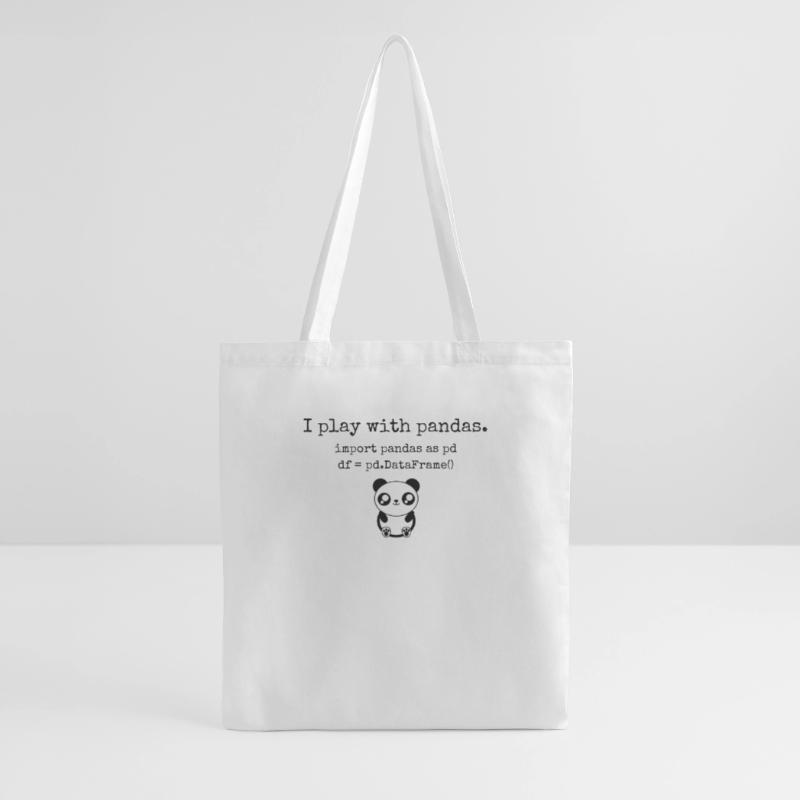 Pour les scientifiques de données et les programmeurs python Sac en tissu