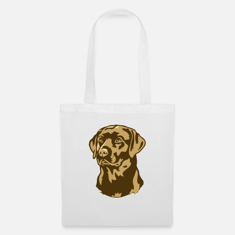 Evolution Of Golden Retrievers - Stoffbeutel - Weiß