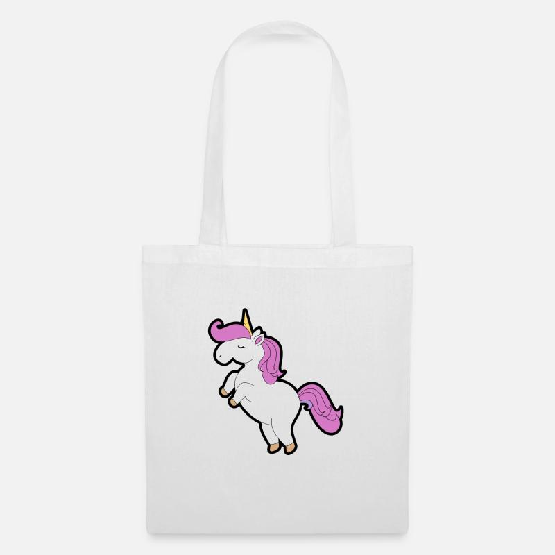 Einhorn - Stoffbeutel - Weiß