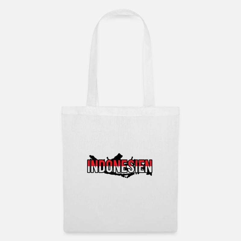 Indonesien - Stoffbeutel - Weiß
