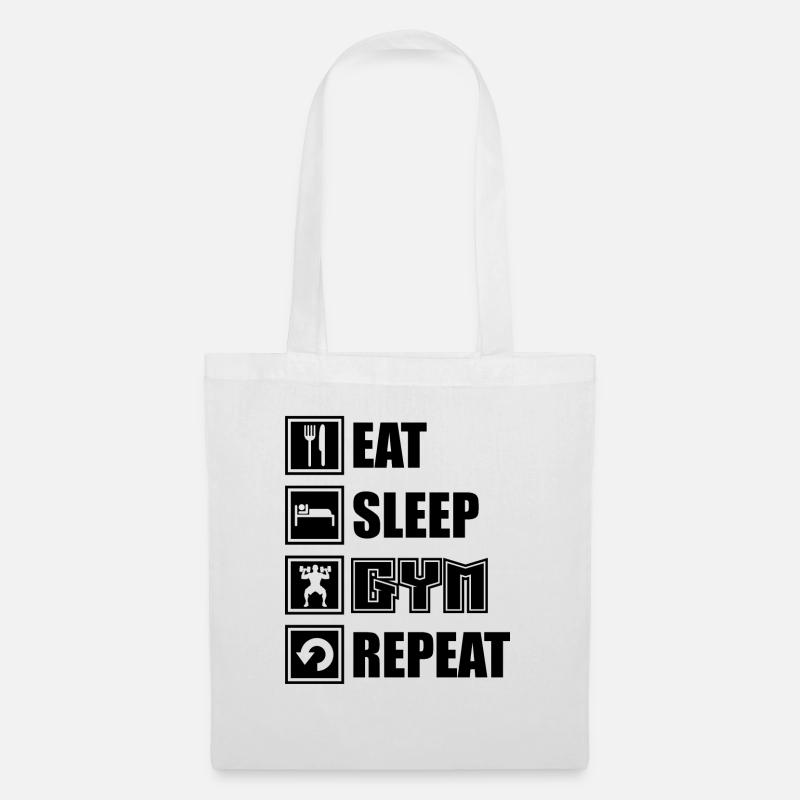 Fitness studio - Sac en tissu - blanc
