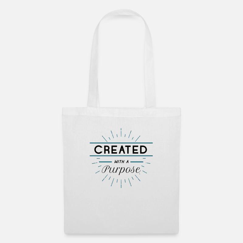 Dein Leben hat einen Sinn, Christlich, Geschenk - Stoffbeutel - Weiß