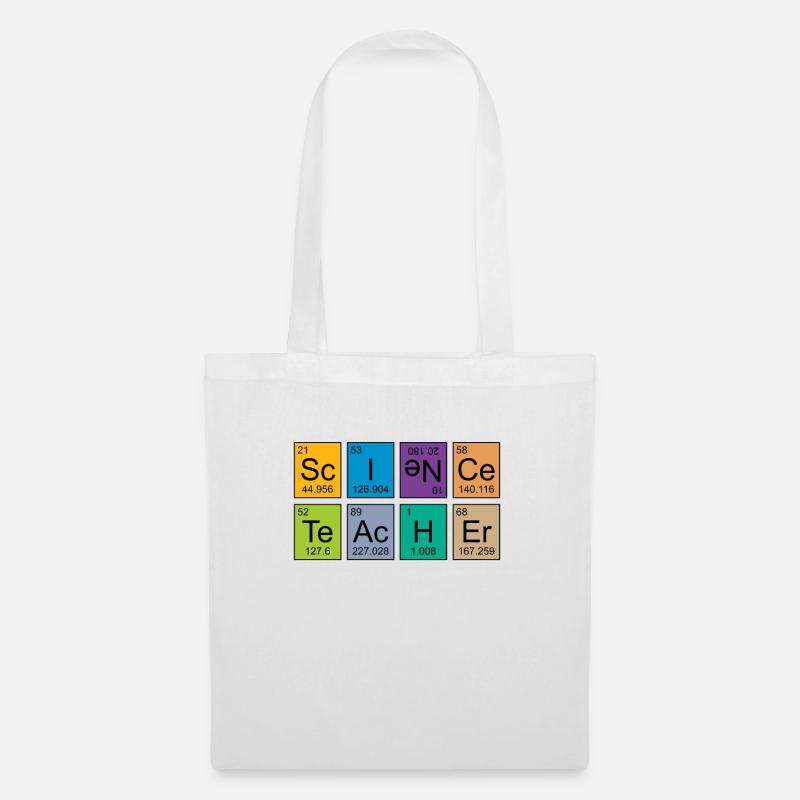 Funny elements for prof de physique et prof de chimie - Sac en tissu - blanc