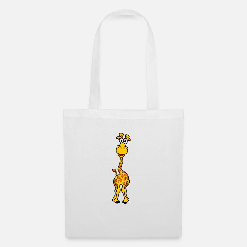 giraffe - Tote Bag - white