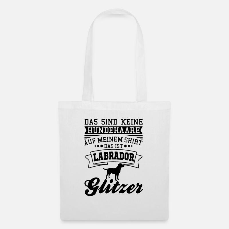 Labrador Hund - Stoffbeutel - Weiß