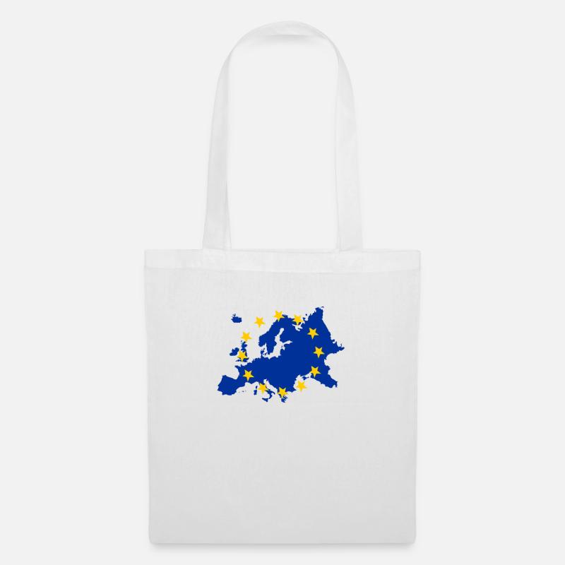 Europa - Stoffbeutel - Weiß