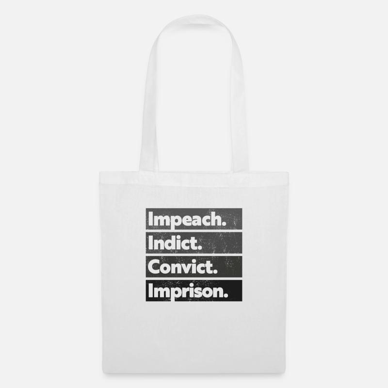  Impeach, Anti  Protest - Tote Bag - white