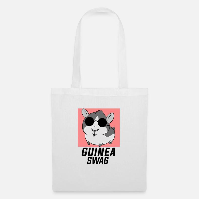 Guinea Pig - Stoffbeutel - Weiß