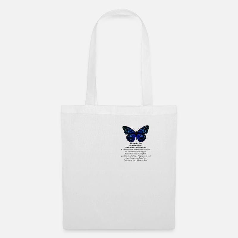 Butterfly effect definition - Tote Bag - white