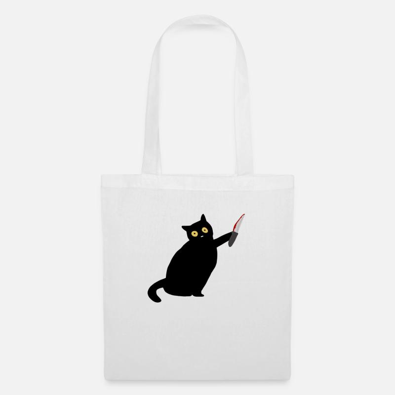 KILLER CAT - Stoffbeutel - Weiß
