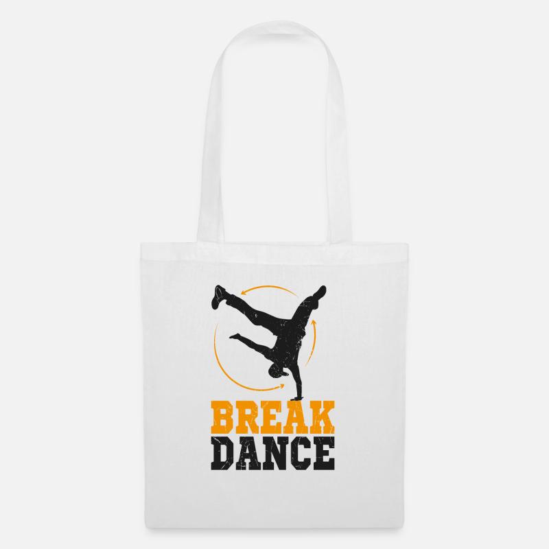 Breakdance - Stoffbeutel - Weiß