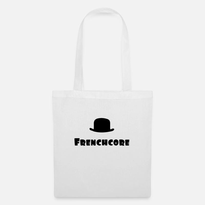 Frenchcore - Tote Bag - white