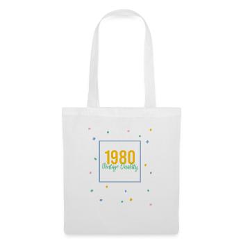 1980 Vintage Quality - Tote Bag - white - Front