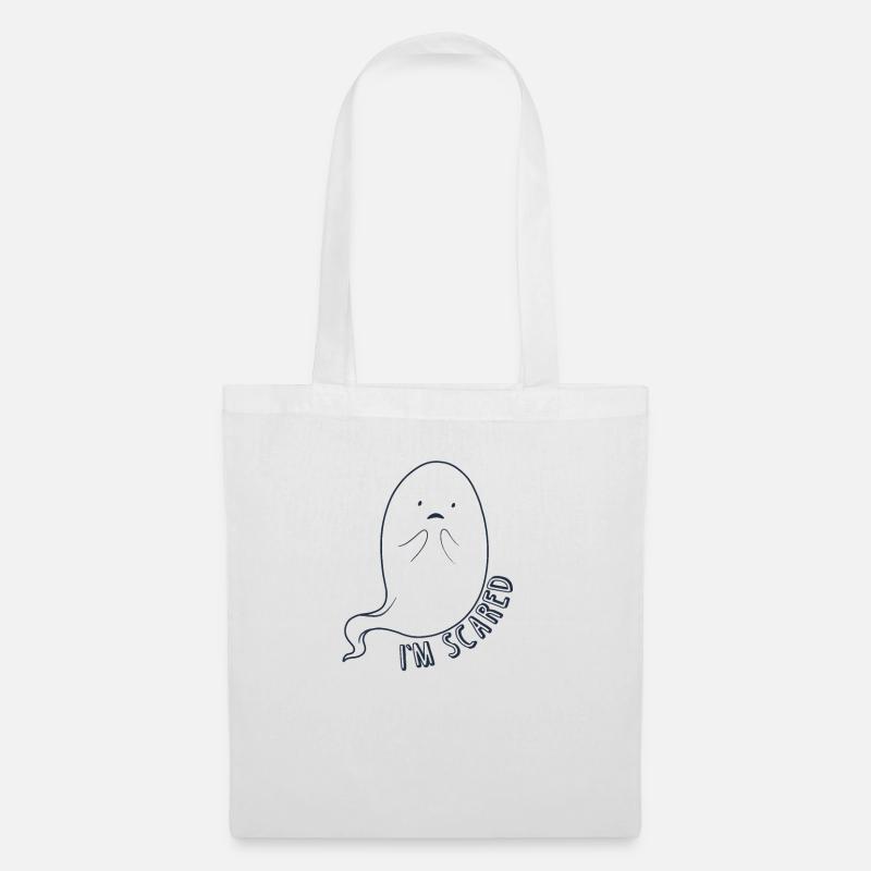 Ich bin verängstigt - Stoffbeutel - Weiß