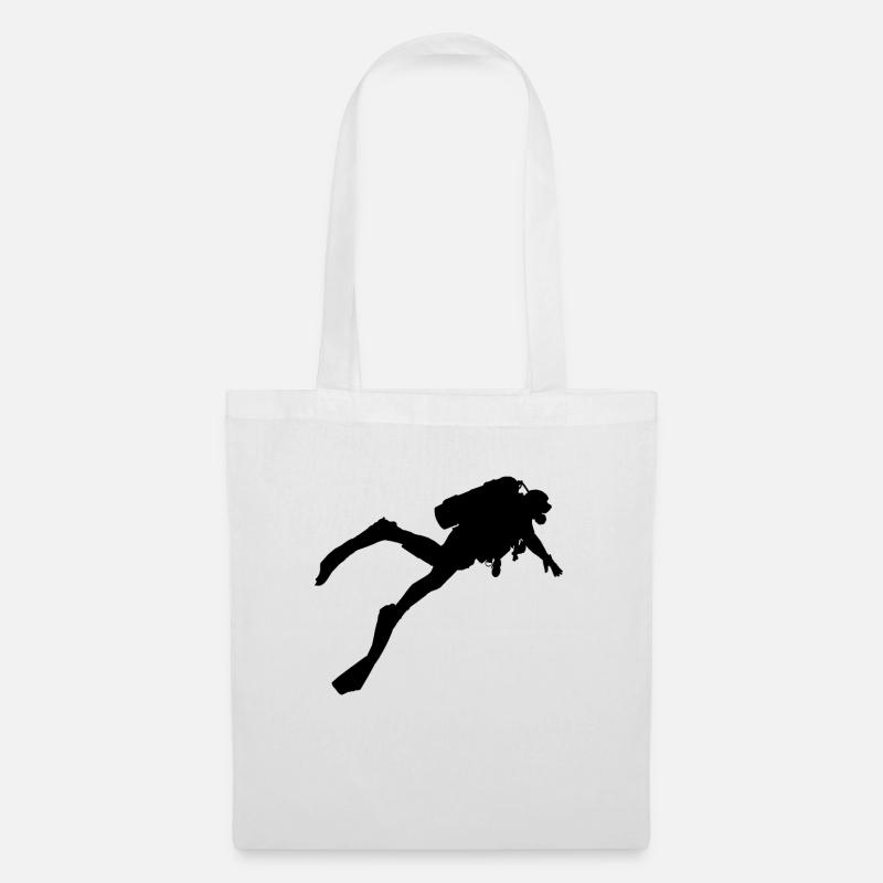 Plongée Plongée Dive Apnée - Sac en tissu - blanc