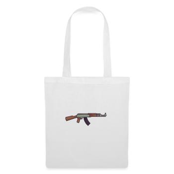 Ensemble d'armes à feu militaire - Sac en tissu - blanc - Devant