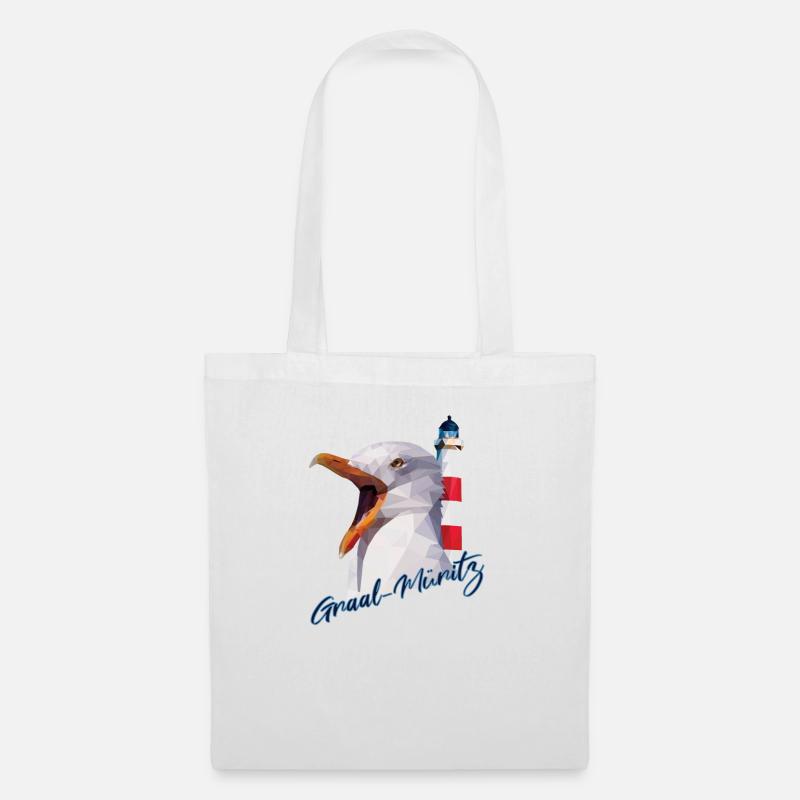 Graal Müritz Ostsee Ostseeküste Geschenk - Stoffbeutel - Weiß