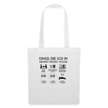 Woodturning Woodworking Woodturner Wood - Tote Bag - white - Front