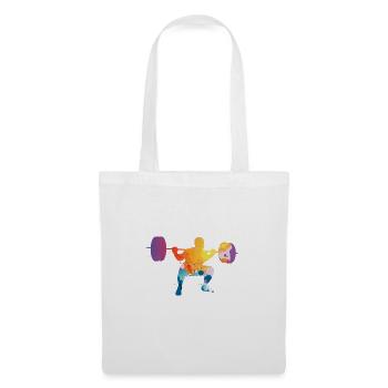 Weightlifting Weightlifter - Tote Bag - white - Front