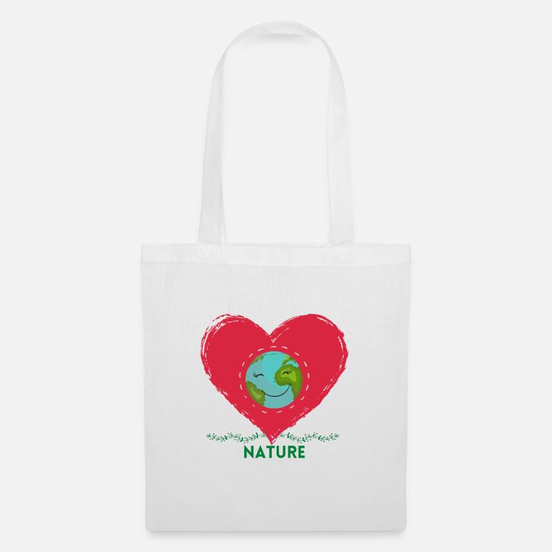 Nature | Nature Lover | Nature apparel | Nature - Stoffbeutel - Weiß