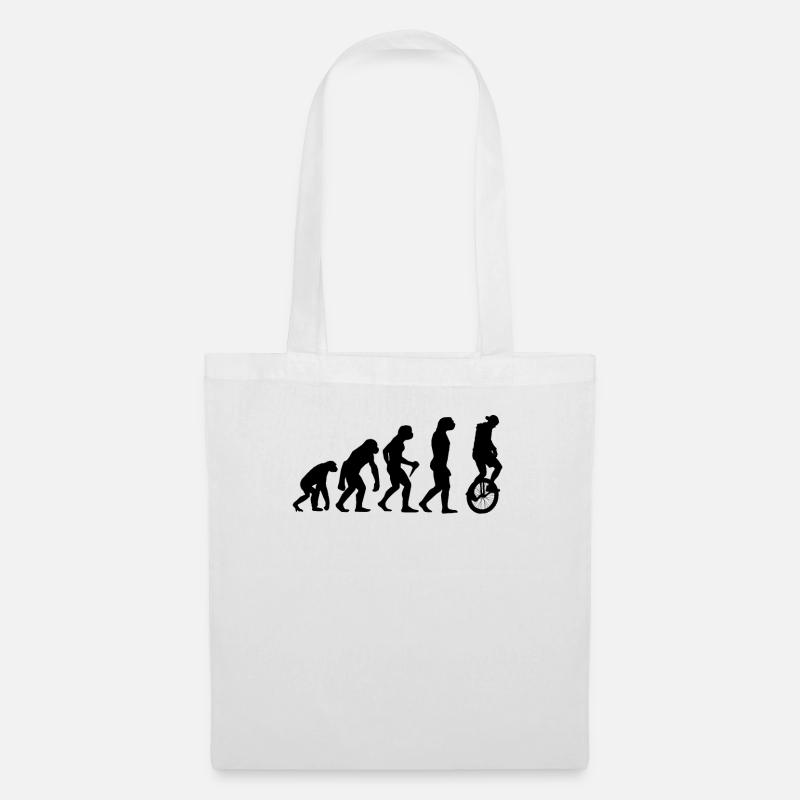 Développement Unicycle pilote Evolution monocycle - Sac en tissu - blanc