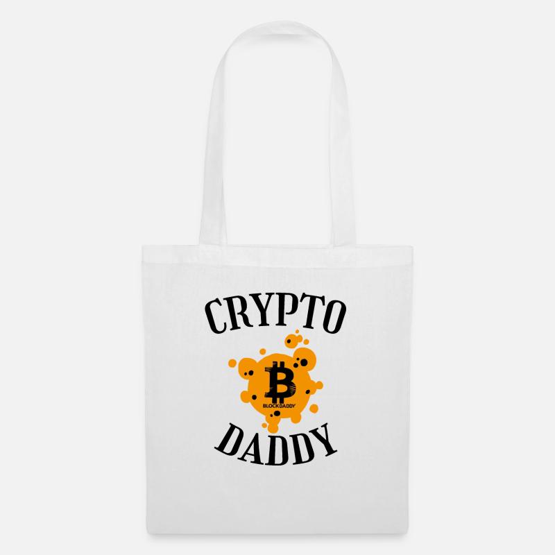 Crypto Daddy - Stoffbeutel - Weiß