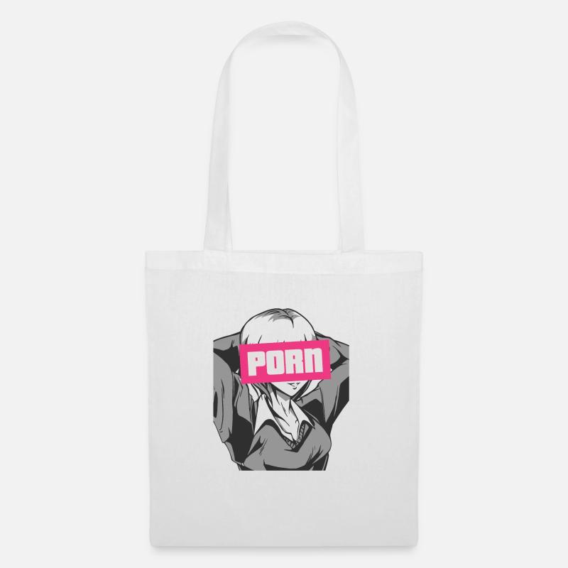 manga porn - Tote Bag - white