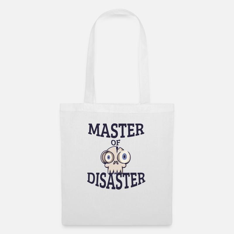 Master of Disaster - Stoffbeutel - Weiß