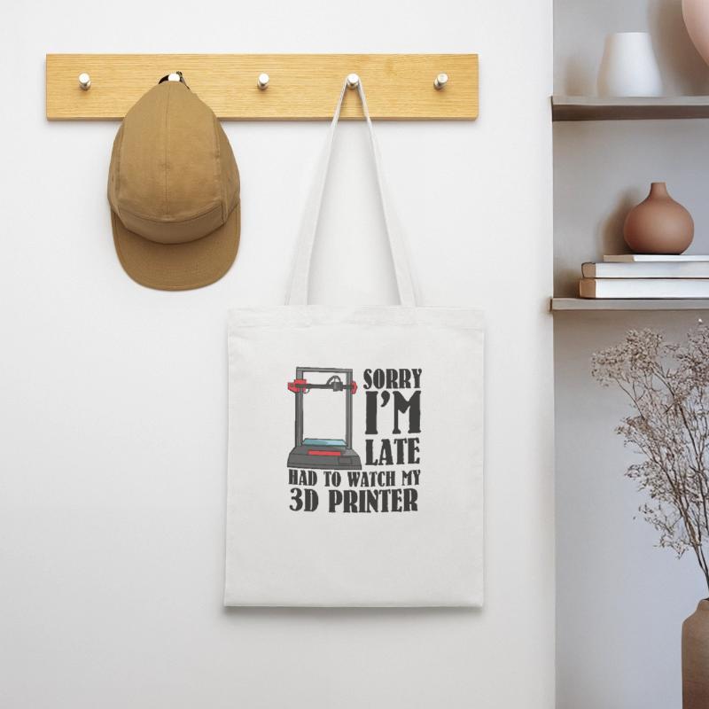 3D Printer 3d Print Nerd 3d Tool Software Tote Bag