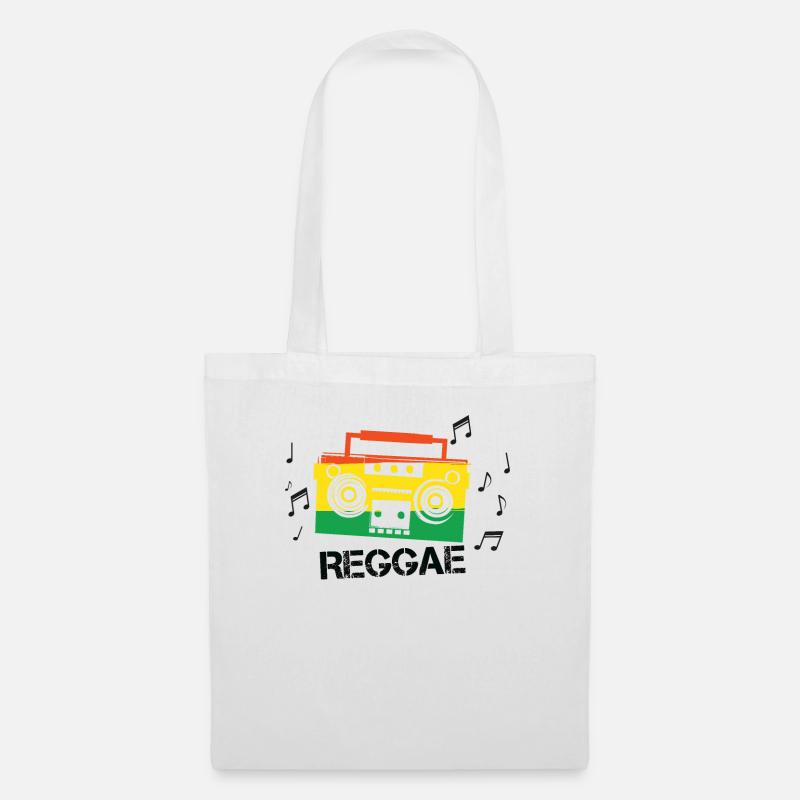 Reggae Beat - Sac en tissu - blanc