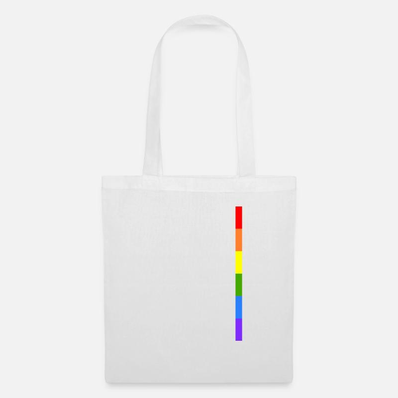 LGBT-Bar Design - Stoffbeutel - Weiß