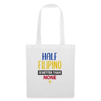 Philippinen Mischling Filipino Flagge I Geschenk - Stoffbeutel - Weiß - Vorne