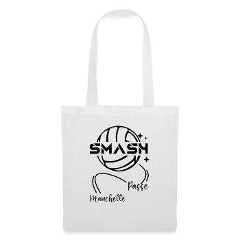 Cadeau Homme Volleyball Volley Noel Anniversaire - Sac en tissu - blanc - Devant