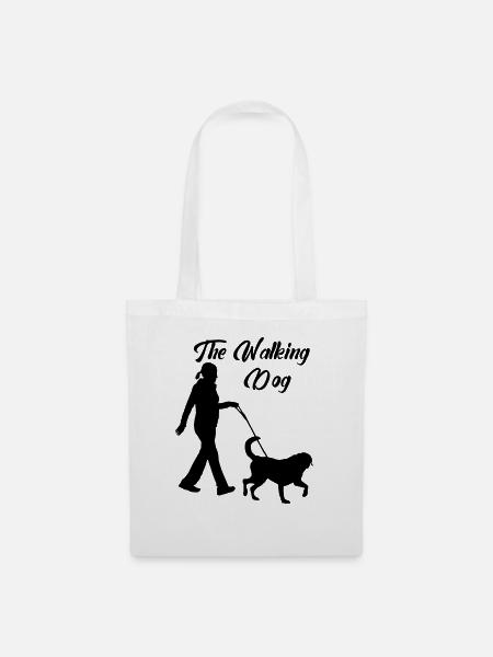 The Walking Dog - Tote Bag - white