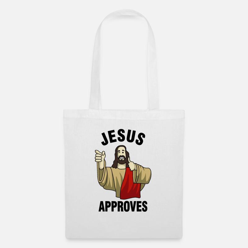 Buddy Christ - Stoffbeutel - Weiß