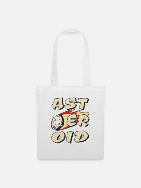 ASTEROID - Stoffbeutel - Weiß
