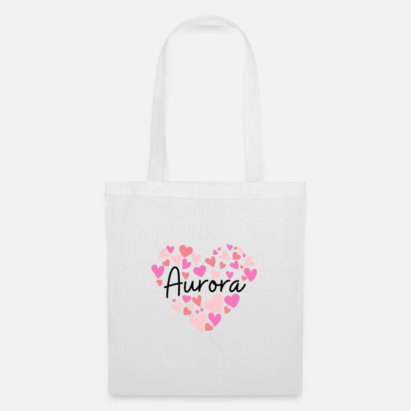 Ich liebe Aurora - Stoffbeutel - Weiß