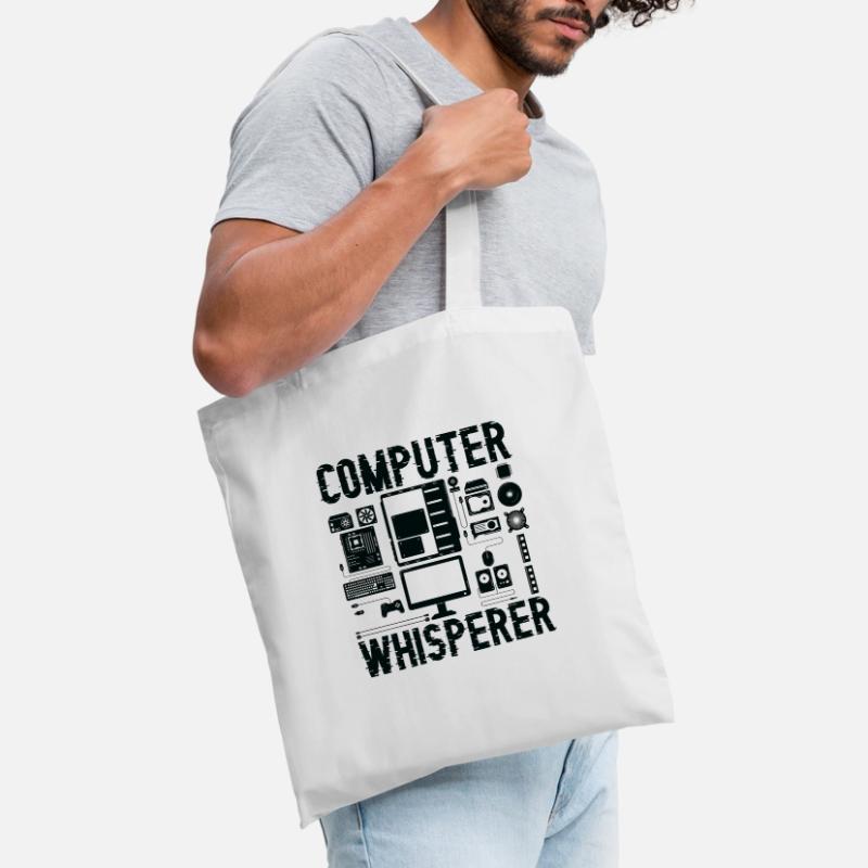 Computer Whisperer IT Support Programmierer Stoffbeutel