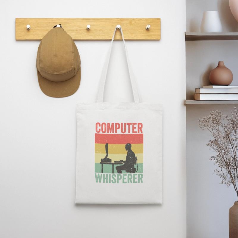 Computer Whisperer Tech Supports Programmer Coder Tote Bag