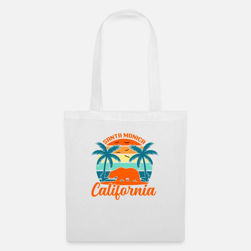 California - Stoffbeutel - Weiß