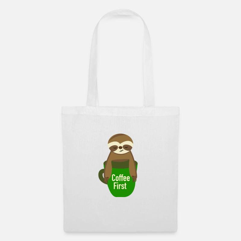 Sloth - Stoffbeutel - Weiß