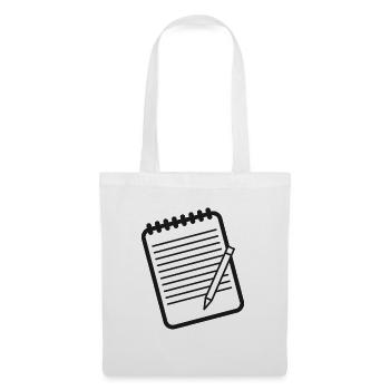 Checklist Notes Homework - Tote Bag - white - Front