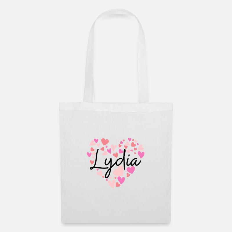 Ich liebe Lydia - Stoffbeutel - Weiß